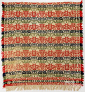 JACQUARD WOVEN COVERLET, MID 1