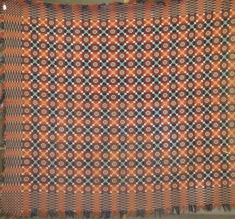 JACQUARD WOVEN LOVER'S KNOT PATTERN
