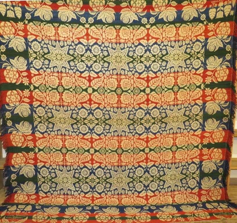 JACQUARD WOVEN WOOLEN DOUBLE