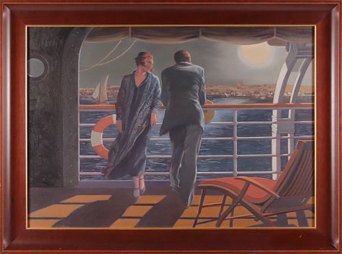 JACQUELINE OSBORN OIL ON CANVAS