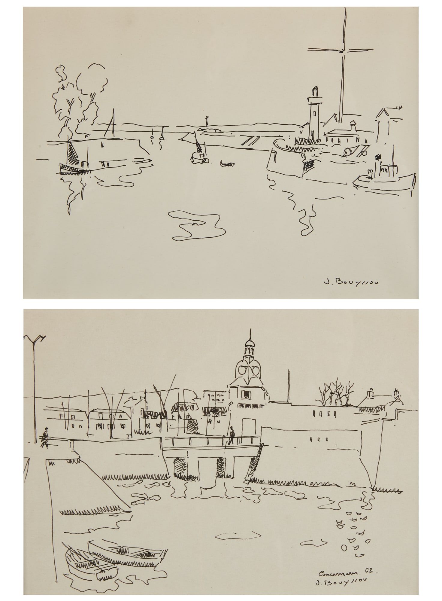 JACQUES BOUYSSOU, HARBOR VIEW AND