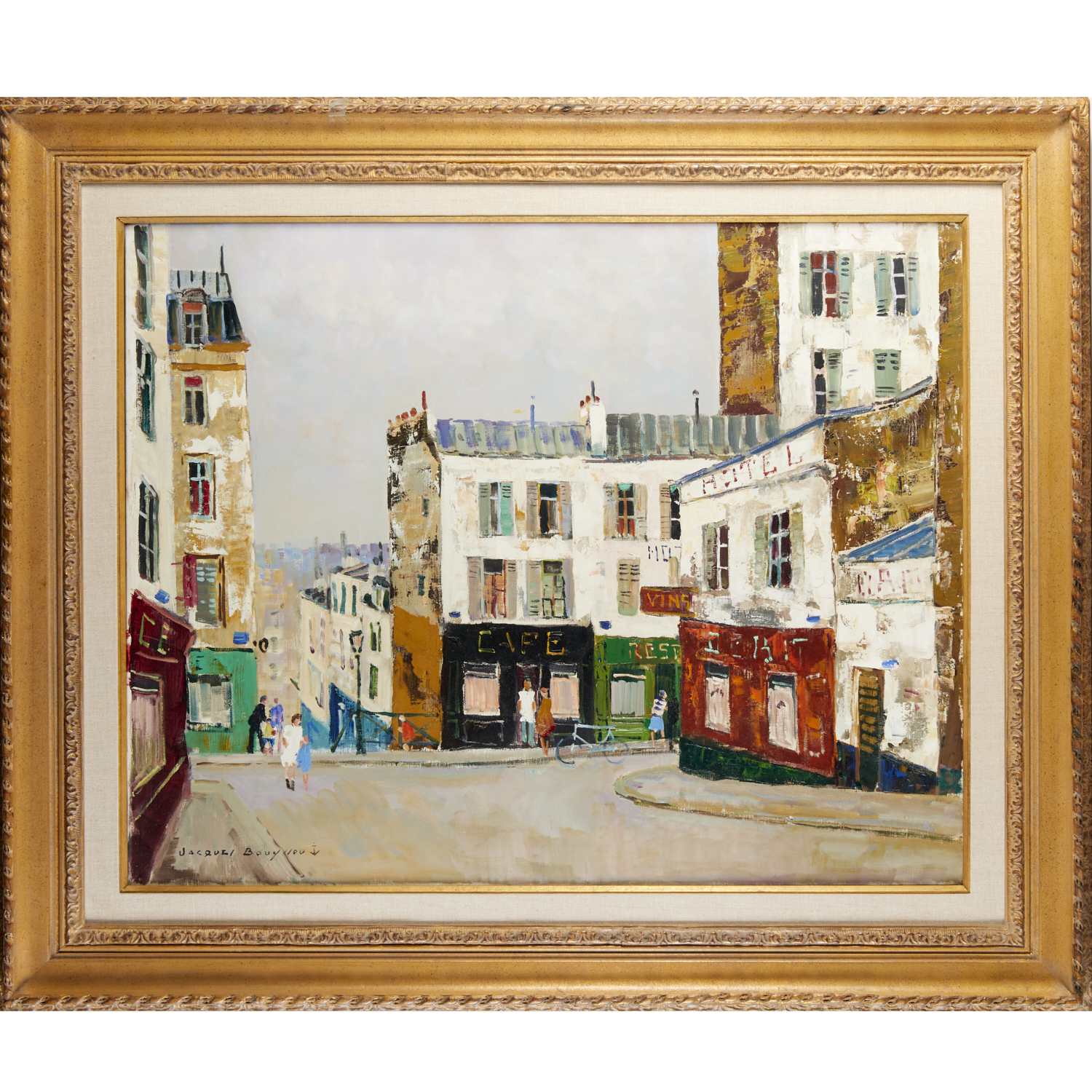 JACQUES BOUYSSOU, OIL ON CANVAS