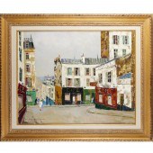 JACQUES BOUYSSOU, OIL ON CANVA