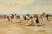JACQUES DEVEAU (B.1937) BEACH