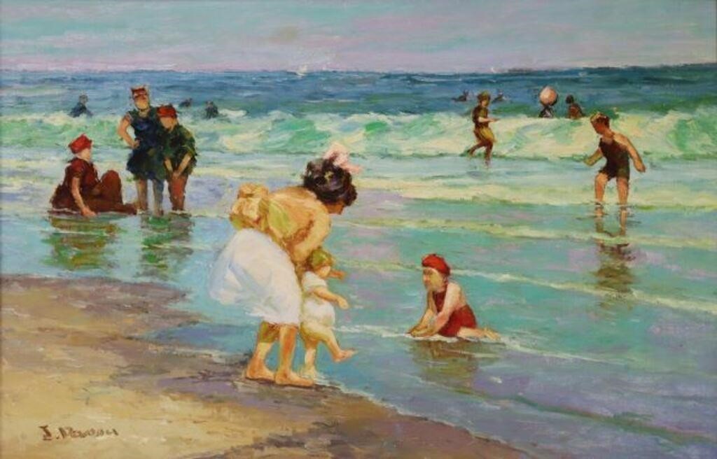 JACQUES DEVEAU (B.1937) BEACH