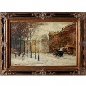 JACQUES DEVEAU, OIL ON CANVAS
