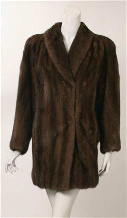 Jacques Ferber mink coat    1980s