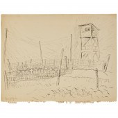 JACQUES GOTKO, PEN AND INK, 19