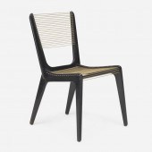 Jacques Guillon. Cord chair. c