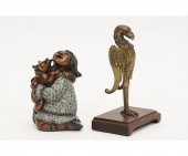 Jacques Mary Regat bronze figu