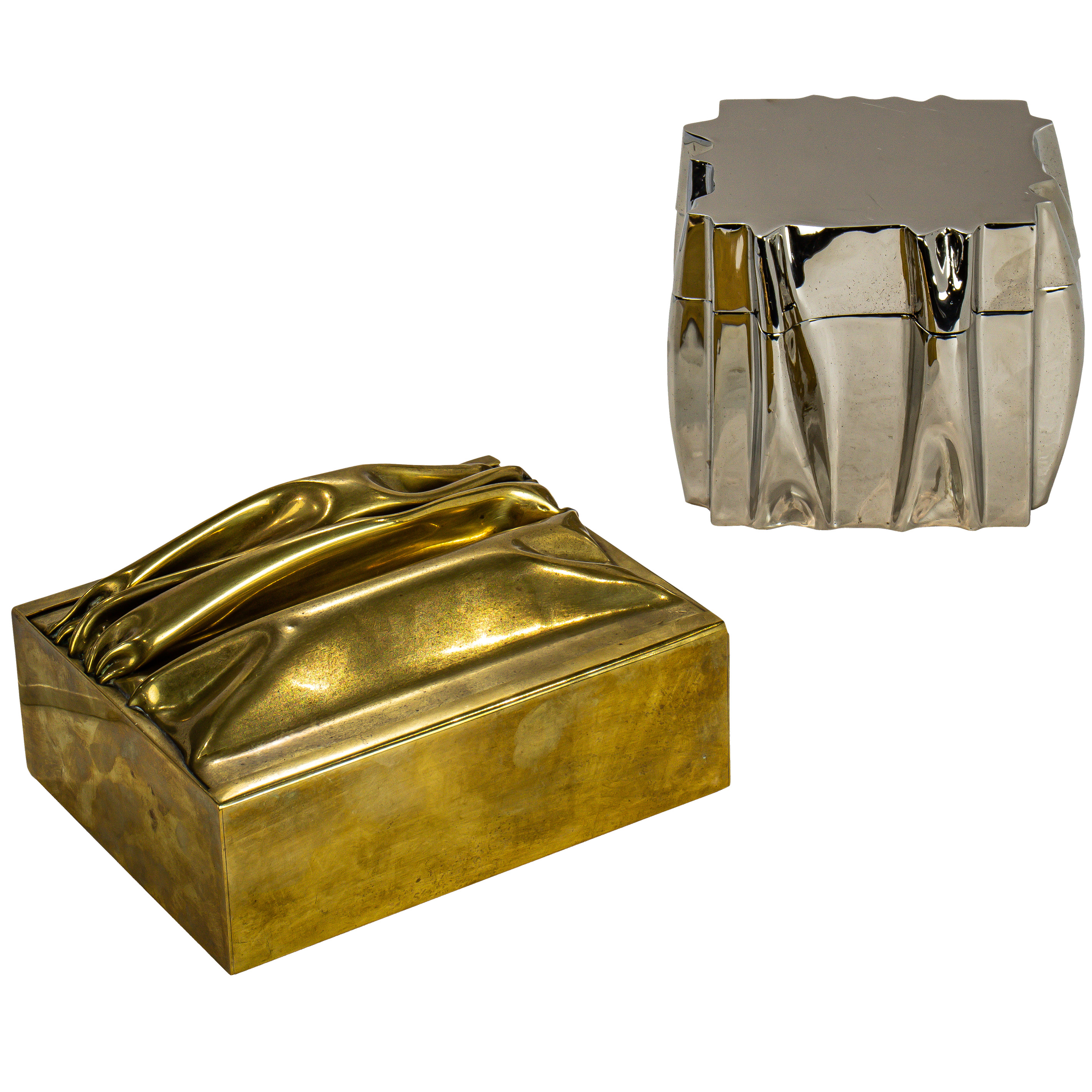 JACQUES MONIQUET, LIDDED BOX