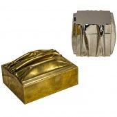JACQUES MONIQUET, LIDDED BOX J