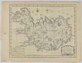 JACQUES-NICOLAS BELLIN MAP OF