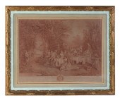 JACQUES PHILIPPE LE BAS ENGRAV