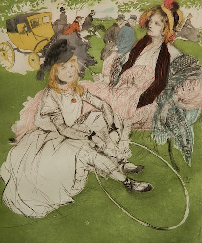 JACQUES VILLON AQUATINT AND