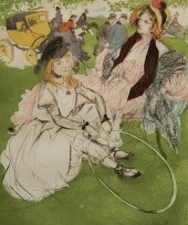 JACQUES VILLON AQUATINT AND DR