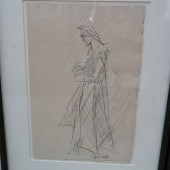 JACQUES VILLON FRAMED ETCHINGS