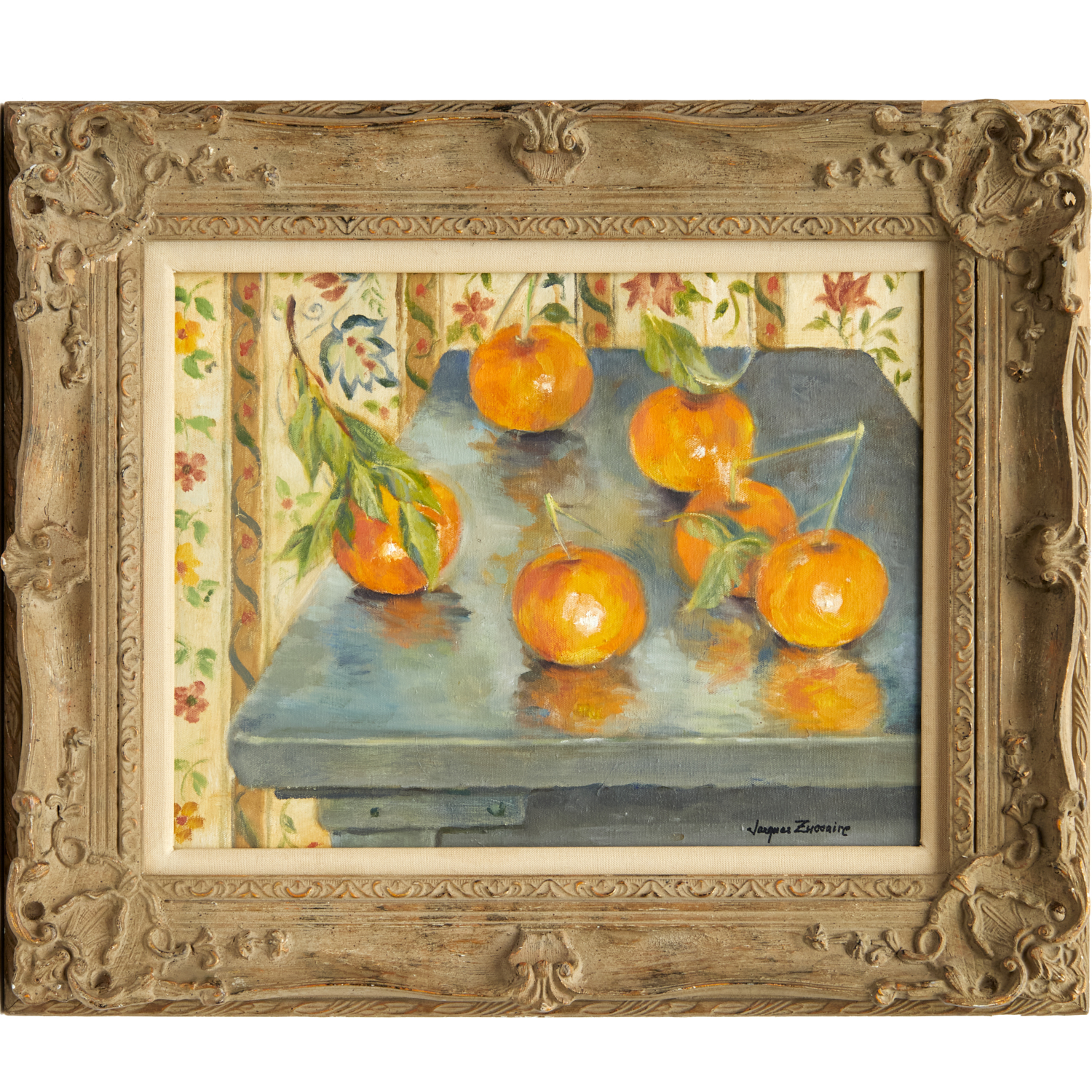 JACQUES ZUCCAIRE, OIL ON CANVAS