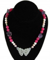 JADE, AGATE, AMETHYST AND PEAR