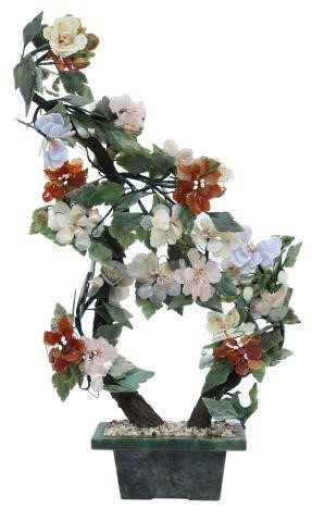 JADE BONSAI TREE SCULPTURE,