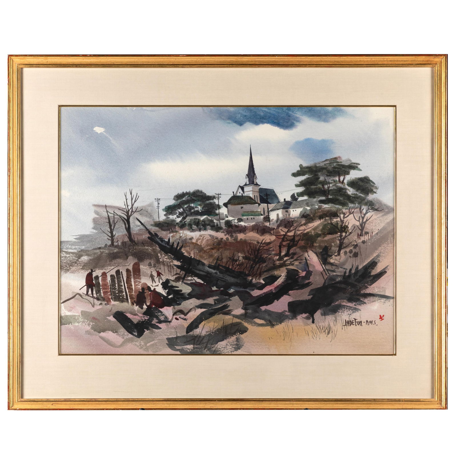 JADE FON (AMERICAN 1911-1983)Jade