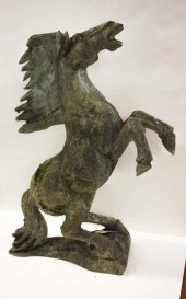 JADE-GREEN EQUESTRIAN MARBLE S