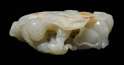 Jade Toggle Qing Dynasty, pale