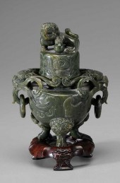 Jade Tripod Censer Chinese, Qi