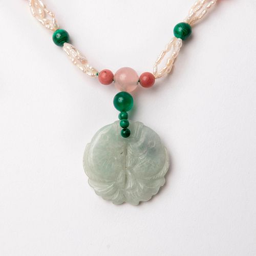 JADEITE DOUBLE FISH