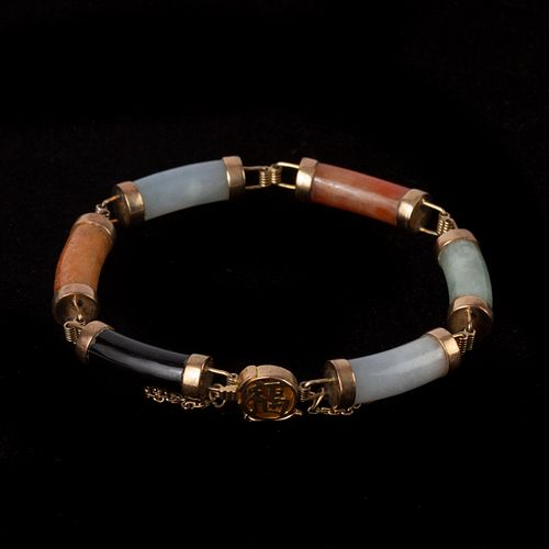 JADEITE JADE MULTICOLOR LINK