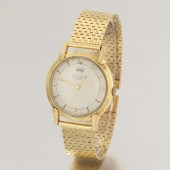 JAEGER-LE COULTRE 14K GOLD CAL