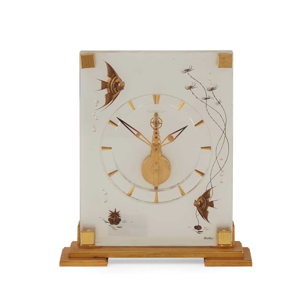 JAEGER LE COULTRE 'MARINA' CLOCK,