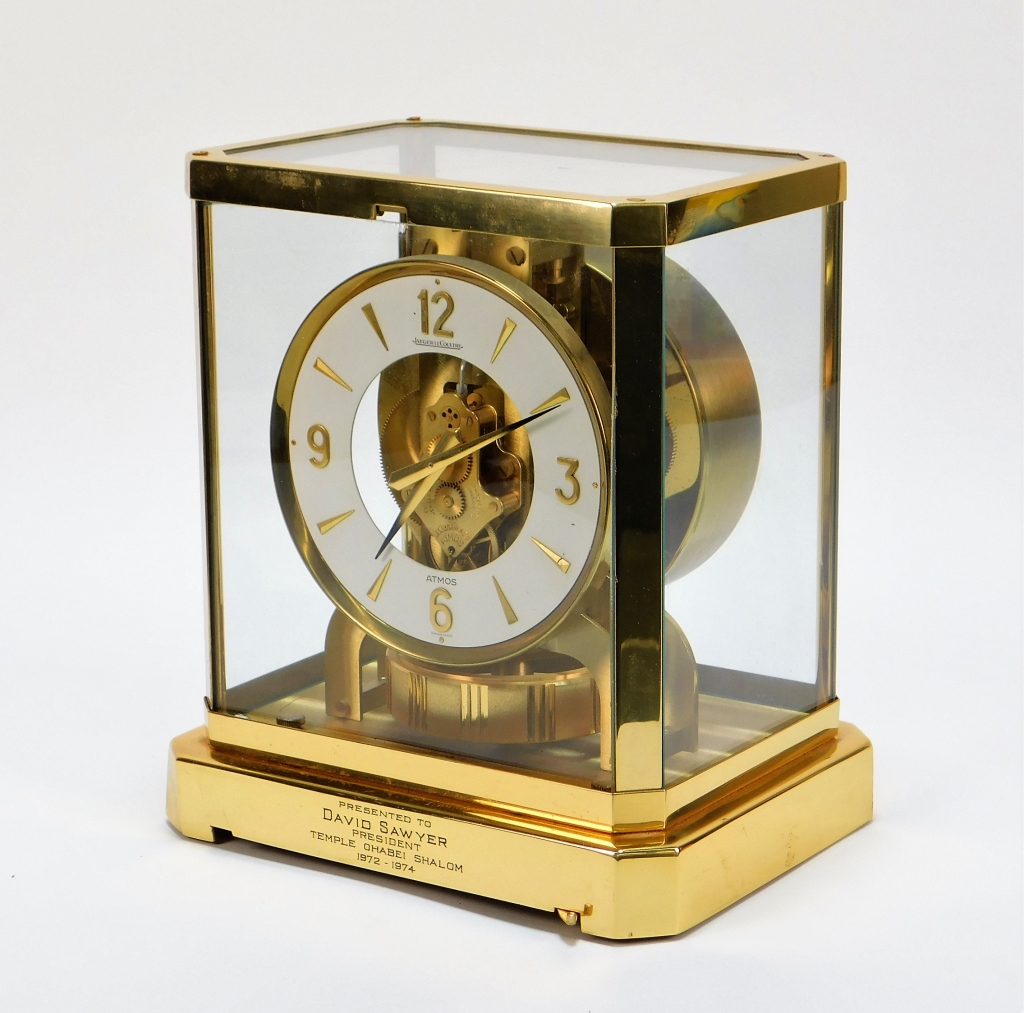 JAEGER LECOULTRE ATMOS BRASS