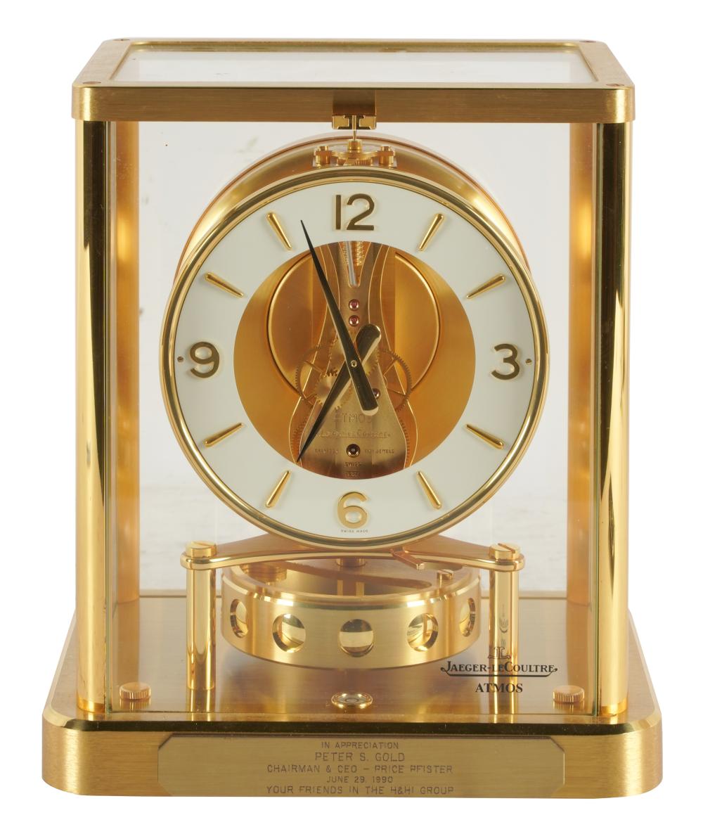 JAEGER-LECOULTRE ATMOS CLOCKbrass