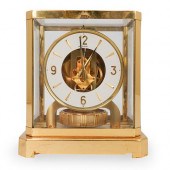 JAEGER LECOULTRE BRASS CLOCKDE