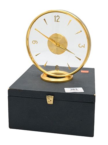JAEGER LECOULTRE DESK CLOCK, 8