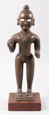 JAIN BRONZE FIGURE OF A MALE J