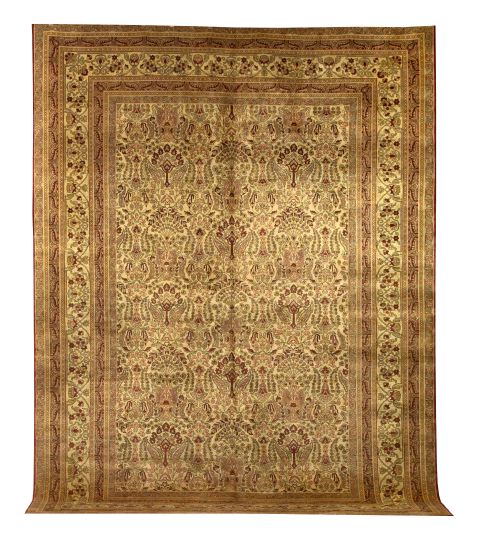 Jaipur Lavar Kerman Carpet,  9' 10"