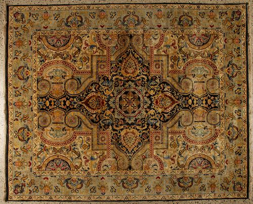 JAIPUR QUM RUGJaipur Qum rug. 10' x