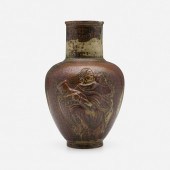 Jais Nielsen. Vase with potter