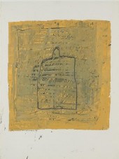 JAKE BERTHOT ENAMEL ON PAPER U