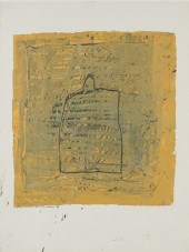 JAKE BERTHOT ENAMEL ON PAPER U