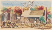 JAKE LEE, WATERCOLOR, RURAL SC