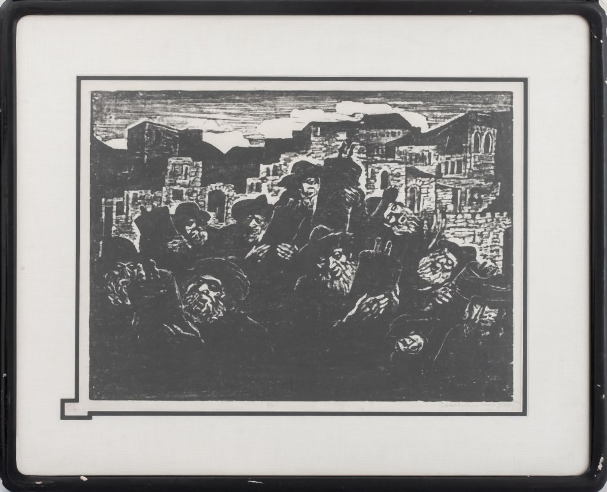 JAKOB STEINHARDT "19/30" JUDAICA