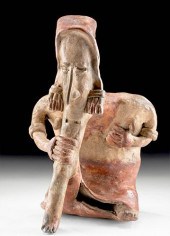 JALISCO POTTERY SEATED FEMALE