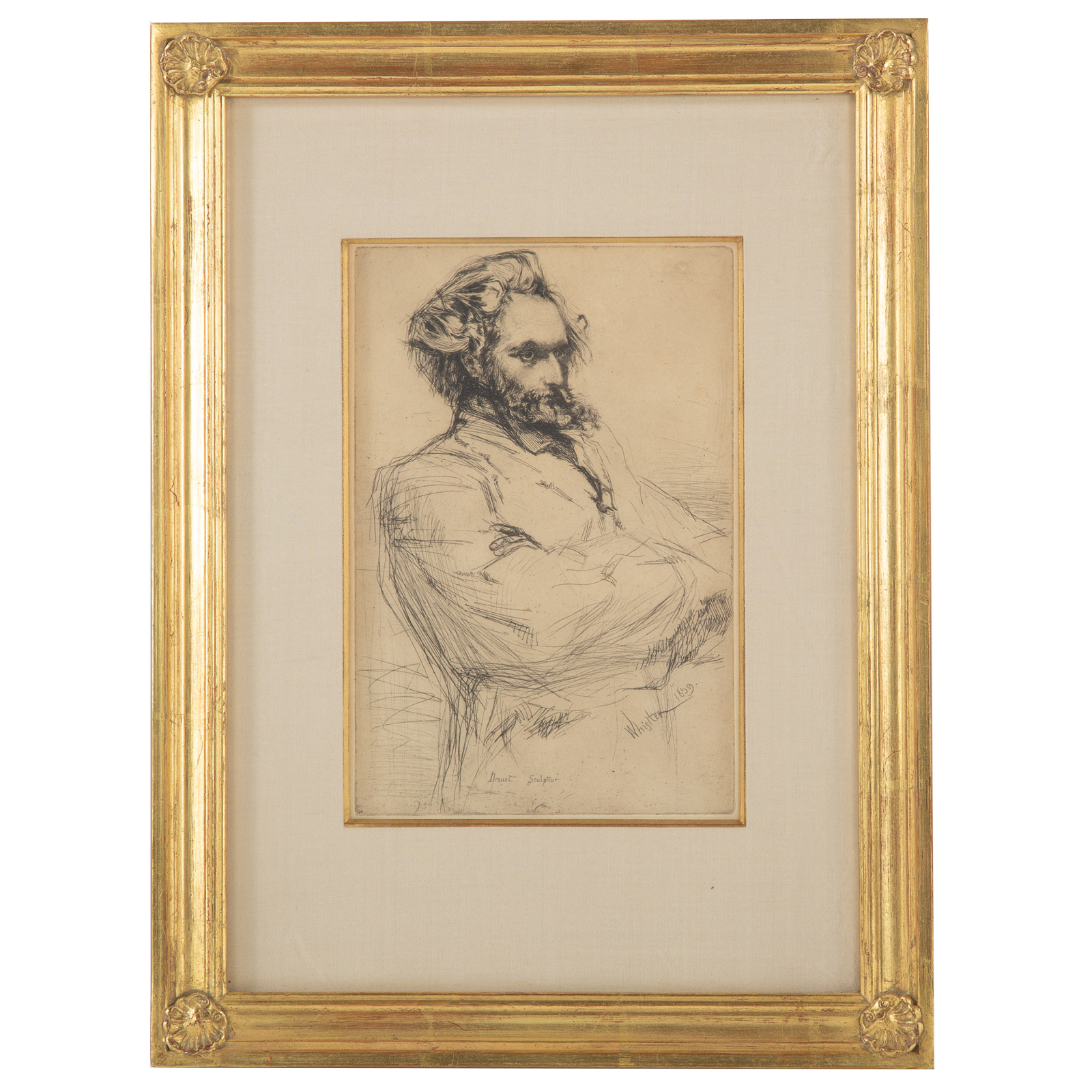 J.A.M. WHISTLER. "DROUET,