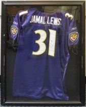 JAMAL LEWIS AUTOGRAPHED BALTIM