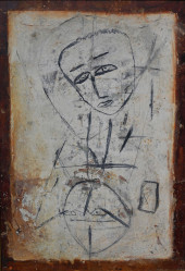 JAMALI (B. 1944) "FIGURE AND M