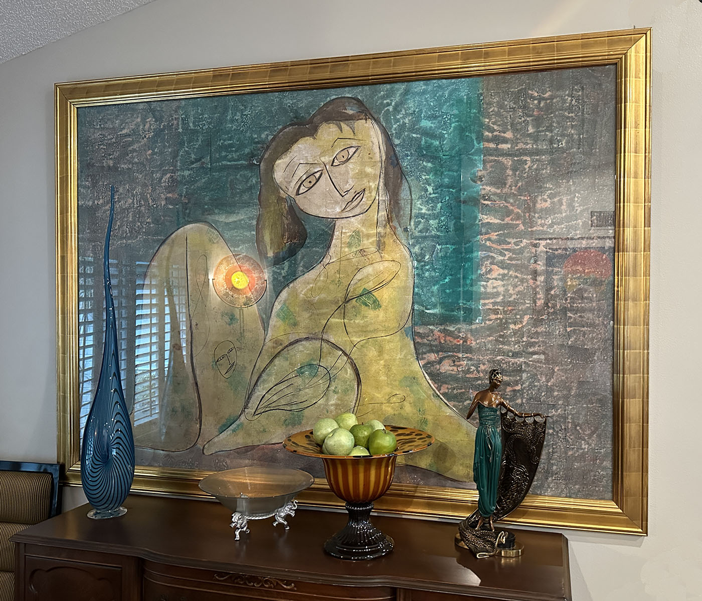 JAMALI, (Indian/American, b. 1944):