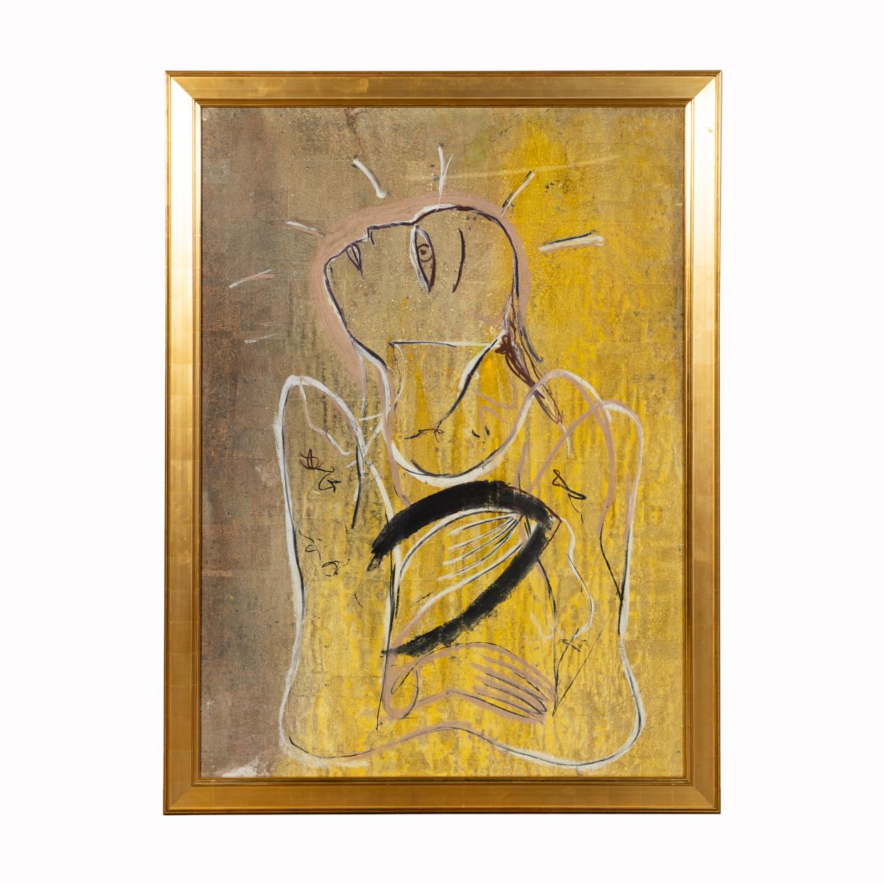 JAMALI MIXED MEDIA ON CORK,